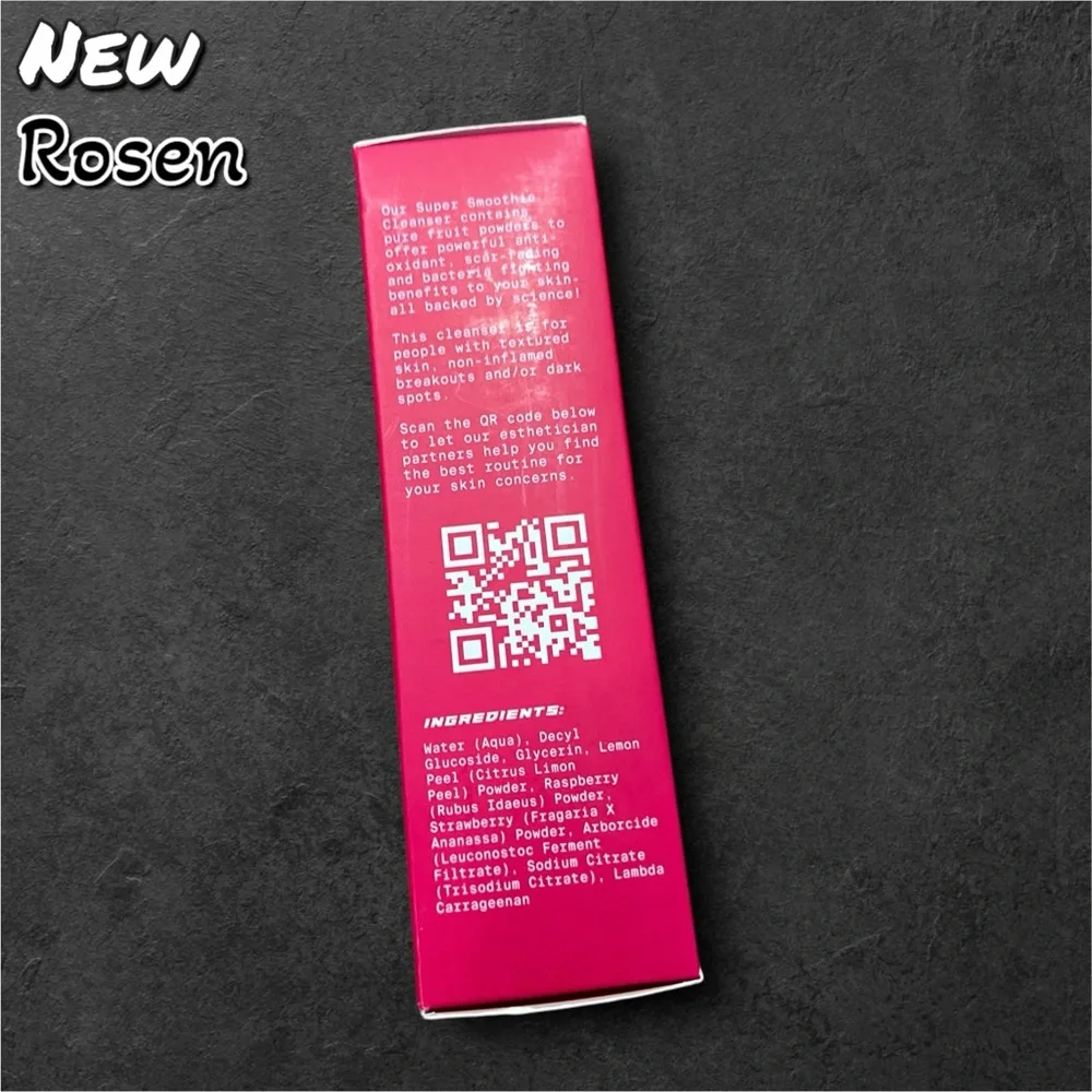 New NIB ROSEN Skincare Super Smoothie for Texture and Scarring - 4.3 f